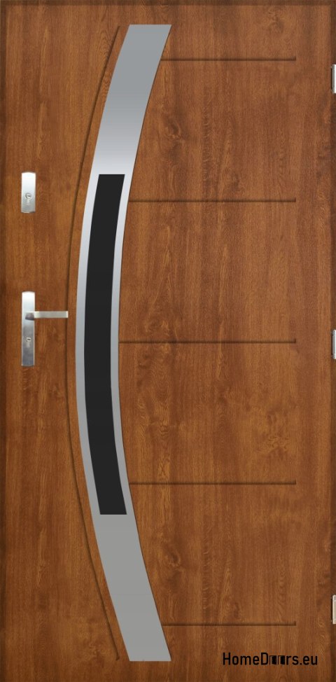 Porta esterna polacca FAGOT 01 90 DESTRA rovere dorato