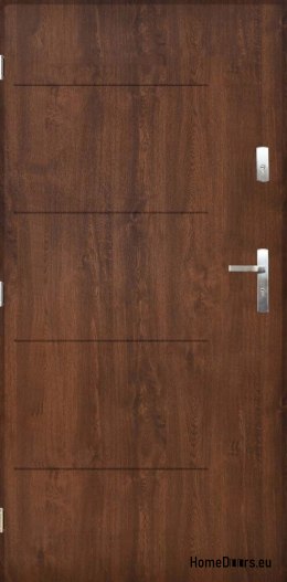 Porte esterne Polacco SAMBA 90 Noce sinistro