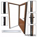 PORTE ESTERNE PER BALCONI IN PVC