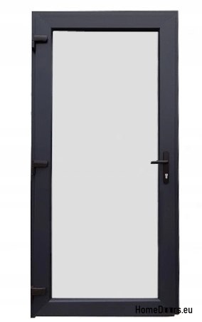 PORTE PER NEGOZI IN PVC 100/200 ANTRACITE/BIANCO SMALTATO