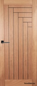 Porta in legno laccato premium Montenegro MN-1 70