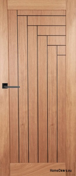 Porta in legno laccato premium Montenegro MN-1 70