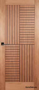 Porta in legno laccato premium Montenegro MN-2 60