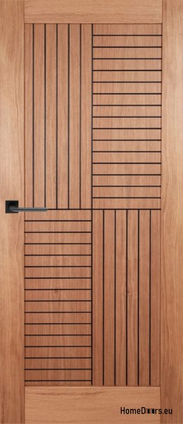Porte in legno laccato premium Montenegro MN-2 80