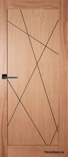 Porta in legno laccato premium Montenegro MN-3 60