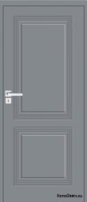 Porte in legno di pino fresato con telaio fisso Boston BS-3 90