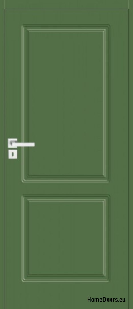 Porte in legno di pino fresato con telaio fisso Boston BS-6 80
