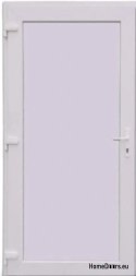 PORTA ESTERNA TECNICA IN PVC 100X205 cm BIANCA SINISTRA