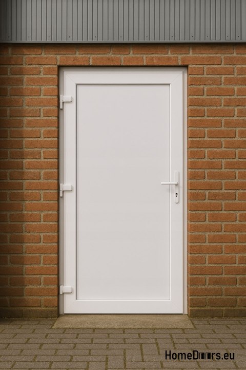 PORTA ESTERNA TECNICA IN PVC 100X205 cm BIANCA SINISTRA PORTA ESTERNA TECNICA IN PVC 100X205 cm BIANCA SINISTRA