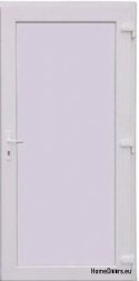 PVC TECNICO ESTERNO PORTA DI CASA 100X205 cm BIANCO DESTRA