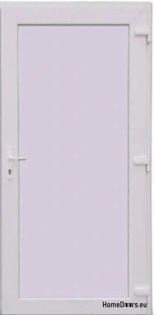 PVC TECNICO ESTERNO PORTA DI CASA 100X205 cm BIANCO DESTRA