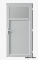 PVC TECNICO ESTERNO PORTA DI CASA 100X205 cm BIANCO DESTRA
