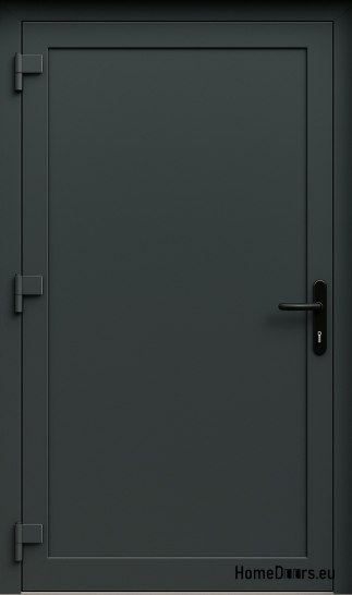 PVC TECNICO ESTERNO PORTA DOMESTICA 90X205 cm ANTRACITE SINISTRA