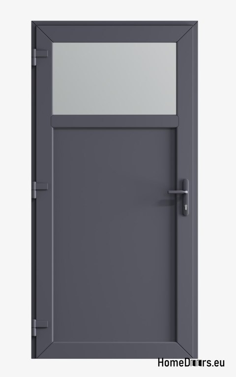 PVC TECNICO ESTERNO PORTA DOMESTICA 90X205 cm ANTRACITE SINISTRA