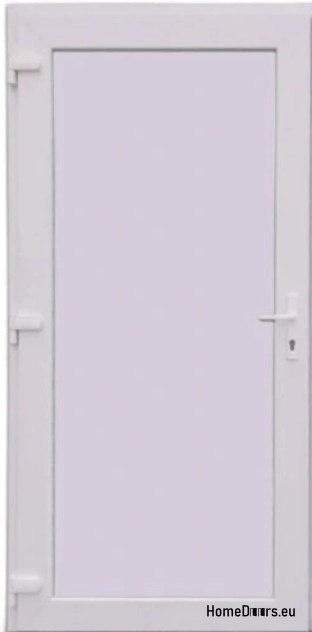 PORTA ESTERNA ESTERNA IN PVC 90X205 cm BIANCA SINISTRA PORTA ESTERNA ESTERNA IN PVC 90X205 cm BIANCA SINISTRA