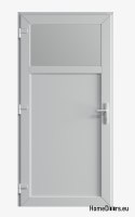 PORTA ESTERNA ESTERNA IN PVC 90X205 cm BIANCA SINISTRA
