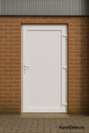 PORTE TECNICHE PER ESTERNI IN PVC 90X205 cm BIANCO DESTRA