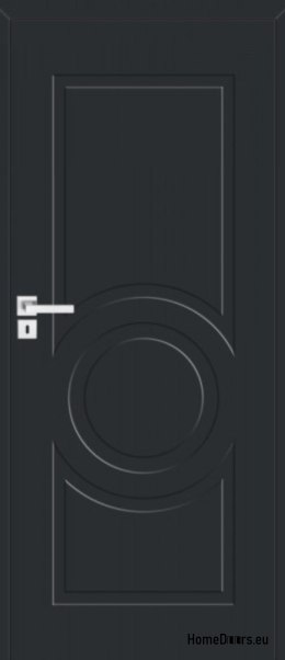 Porte in legno di pino fresato con telaio fisso Boston BS-11 60