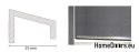 Drzwi zewnętrzne CENTO z ramką inox GRUBE ciepłe 70mm OD RĘKI 90 P antracyt