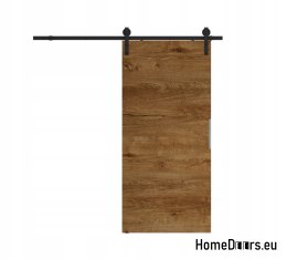 Porta scorrevole 70 ALFA LOFT P 01 Nero 74 + sistema scorrevole