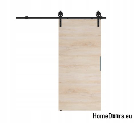 Porta scorrevole 80 ALFA LOFT A 04 Norwegian Beech85+sistema scorrevole