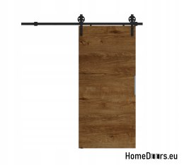 Porta scorrevole 90 ALFA LOFT A 04 Lefkas Oak 95+sistema scorrevole