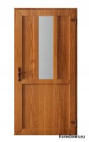 PORTA TECNICA ESTERNA IN PVC 110X205 CM QUERCIA DORATA A DESTRA