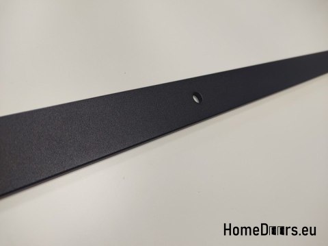 Porta scorrevole 70 ALFA LOFT A 04 Black 74 + sistema scorrevole