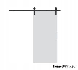 Porta scorrevole 70 ALFA LOFT P 01 Bianca 74 + sistema scorrevole