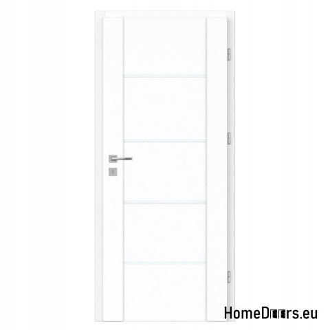 Interno porta finestrato bianco Lento 70 destra, DA MANI