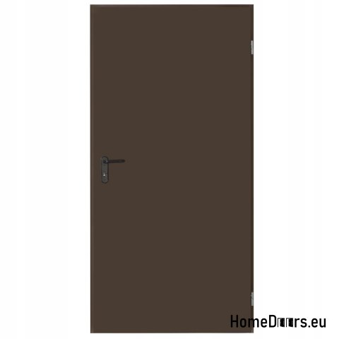 Porte tecniche Acciaio Hörmann 100x200 RAL8028 marrone