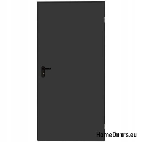Porte tecniche Acciaio Hörmann 80x200 RAL7016 Antracite
