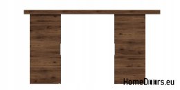 Drzwi przesuwne 110 naścienne ALFA LOFT 02 Orzech 55 + system przesuwny