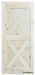 Porta scorrevole legno pino Loft G 95x212 cm