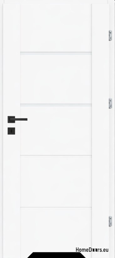 Porta bagno interno bianco Lento 60 Destra, DA MANI