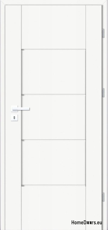 Porta interna piena di bianco Lento 80 Giusto, D