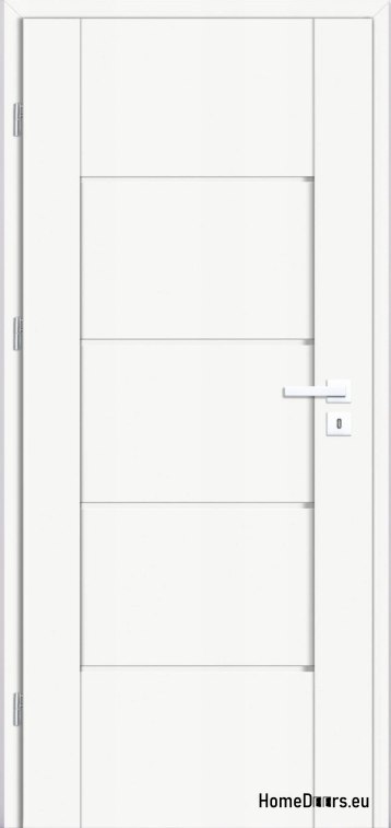 Porta interna piena di bianco Lento 90 Sinistra, DA MANI