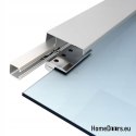 Porta scorrevole in vetro con guida 80 set 5S-85