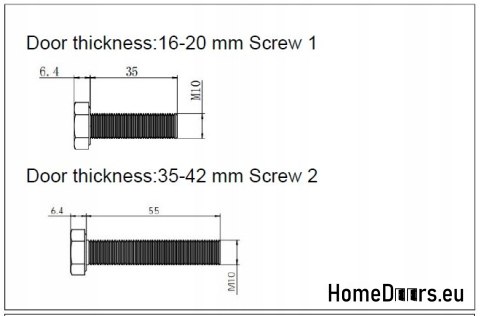 Lotta Un sistema scorrevole per porte 1 ala