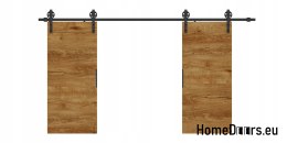 Drzwi przesuwne 148 naścienne ALFA LOFT 04 Lefkas 74 + system przesuwny