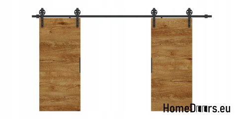 Drzwi przesuwne 148 naścienne ALFA LOFT 04 Lefkas 74 + system przesuwny