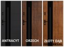 Drzwi Zewnętrzne PANTOR ALPINE-PASIVE 03 Prawe 90 Dąb Turner Grube72mm