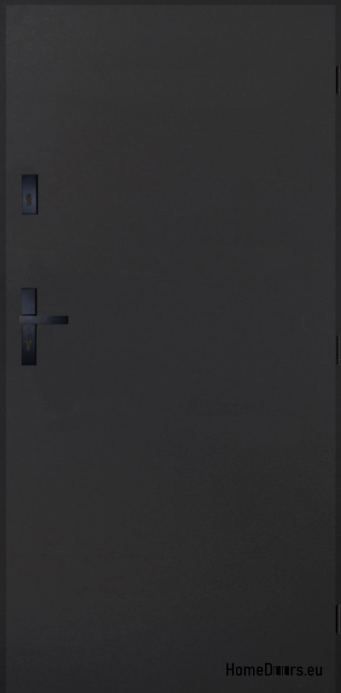 Drzwi Zewnętrzne PANTOR PRAGA RC2 Prawe 80 Antracyt Grube 72mm Ciepłe