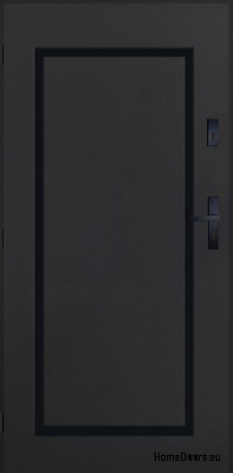 Drzwi Zewnętrzne PANTOR SYRIUS Lewe 90 Antracyt Grube 72mm Ciepłe
