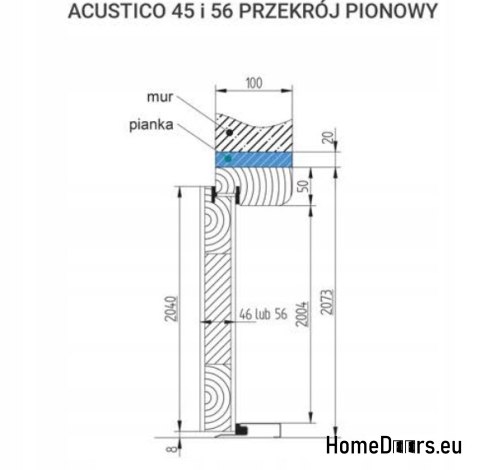 ACUSTICO J ACOUSTIC PORTE INTERNE ACUSTICO J ACOUSTIC PORTE INTERNE