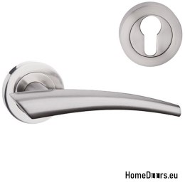 Klamka drzwiowa z rozetą Idea 72 mm standard