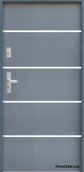 PORTA ESTERNA OPUS FLAT A25 80/90 bianco antracite