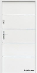PORTA ESTERNA OPUS FLAT A25 80/90 bianco antracite