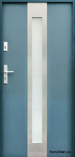 PORTE ESTERNE ANTRACITE BIANCO W11 80/90