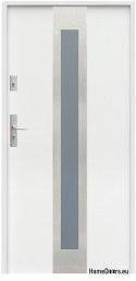 PORTE ESTERNE ANTRACITE BIANCO W11 80/90